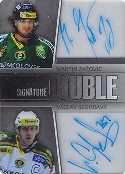 2013 OFS Exclusive - Double Signature #DS-MZ+VS Martin Zatovic / Vaclav Skuhravy Front