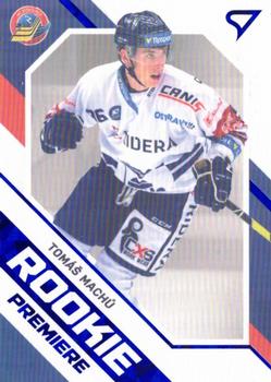 2021-22 SportZoo Tipsport ELH - Rookie Premiere Blue Limited #RP-3 Tomas Machu Front
