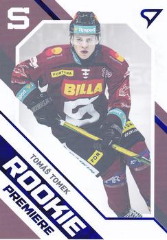 2021-22 SportZoo Tipsport ELH - Rookie Premiere Blue Limited #RP-15 Tomas Tomek Front