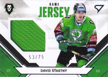 2021-22 SportZoo Tipsport ELH - Game Jersey #JS-DS David Stastny Front