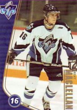 1999-00 Rimouski Oceanic (QMJHL) #16 Brent MacLellan Front