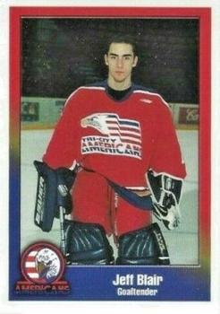 1999-00 Tri-City Americans (WHL) #1 Jeff Blair Front
