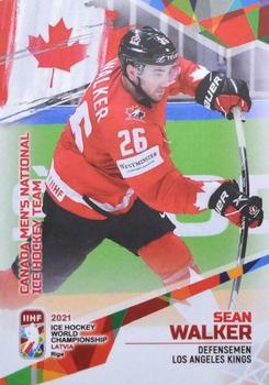 2021 BY Cards IIHF World Championship #CAN2021-08 Sean Walker Front