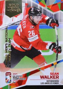 2021 BY Cards IIHF World Championship #CAN2021-35 Sean Walker Front