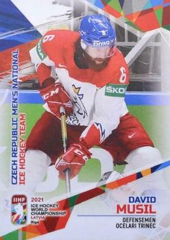 2021 BY Cards IIHF World Championship #CZE2021-05 David Musil Front
