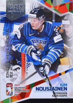 2021 BY Cards IIHF World Championship #FIN/2021-37 Kim Nousiainen Front