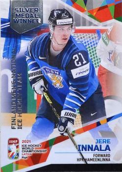 2021 BY Cards IIHF World Championship #FIN/2021-46 Jere Innala Front