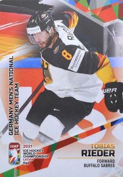 2021 BY Cards IIHF World Championship #GER2021-14 Tobias Rieder Front