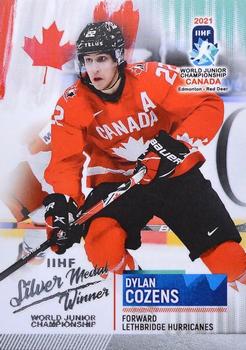 2021 BY Cards IIHF World Junior Championship #CANU202021-47 Dylan Cozens Front