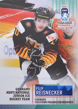 2021 BY Cards IIHF World Junior Championship #GERU202021-13 Filip Reisnecker Front