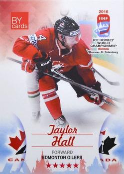 2016 BY Cards IIHF World Championship (Unlicensed) #CAN-011 Taylor Hall Front