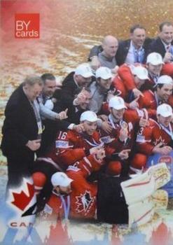 2016 BY Cards IIHF World Championship (Unlicensed) #CAN-025 Team Photo Front
