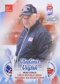 2016 BY Cards IIHF World Championship (Unlicensed) #CZE-025 Vladimir Vujtek Front