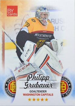 2016 BY Cards IIHF World Championship (Unlicensed) #GER-027 Philipp Grubauer Front
