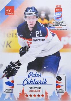 2016 BY Cards IIHF World Championship (Unlicensed) #SVK-014 Peter Cehlarik Front