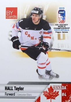 2015 BY Cards IIHF World Championship (Unlicensed) #CAN-10 Taylor Hall Front