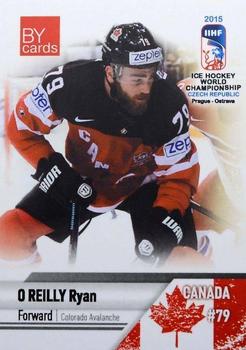 2015 BY Cards IIHF World Championship (Unlicensed) #CAN-20 Ryan O'Reilly Front