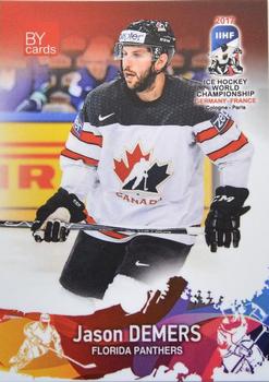 2017 BY Cards IIHF World Championship #CAN/2017-05 Jason Demers Front