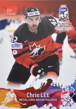 2017 BY Cards IIHF World Championship #CAN/2017-10 Chris Lee Front