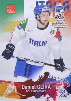 2017 BY Cards IIHF World Championship #ITA/2017-09 Daniel Glira Front