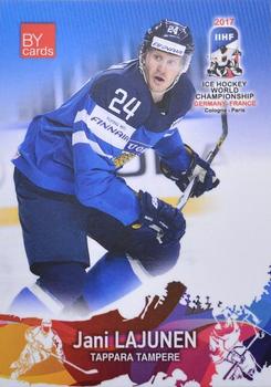 2017 BY Cards IIHF World Championship #FIN/2017-15 Jani Lajunen Front