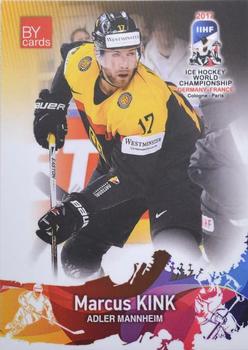 2017 BY Cards IIHF World Championship #GER/2017-13 Marcus Kink Front