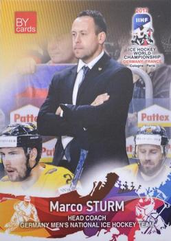 2017 BY Cards IIHF World Championship #GER/2017-26 Marco Sturm Front