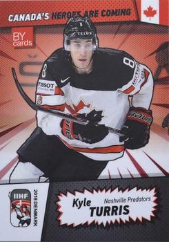 2018 BY Cards IIHF World Championship (Unlicensed) #CAN/2018-13 Kyle Turris Front