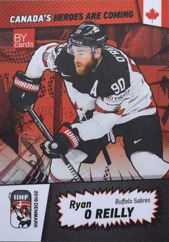 2018 BY Cards IIHF World Championship (Unlicensed) #CAN/2018-23 Ryan O'Reilly Front