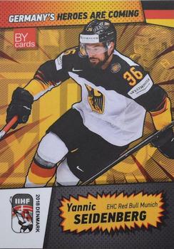 2018 BY Cards IIHF World Championship (Unlicensed) #GER/2018-07 Yannic Seidenberg Front