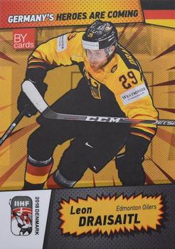 2018 BY Cards IIHF World Championship (Unlicensed) #GER/2018-15 Leon Draisaitl Front