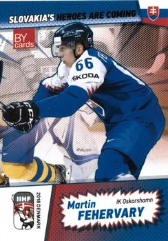 2018 BY Cards IIHF World Championship (Unlicensed) #SVK/2018-10 Martin Fehervary Front