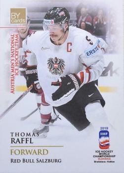 2019 BY Cards IIHF World Championship #AUT/2019-31 Thomas Raffl Front