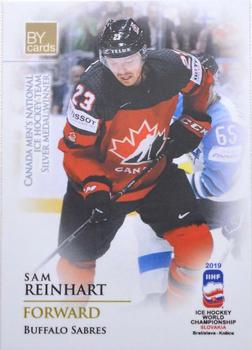 2019 BY Cards IIHF World Championship #CAN/2019-20 Sam Reinhart Front