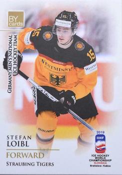 2019 BY Cards IIHF World Championship #GER/2019-12 Stefan Loibl Front