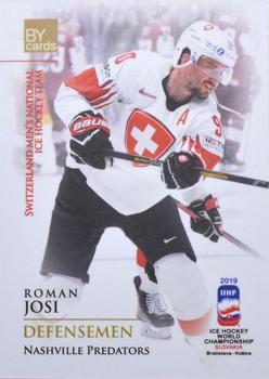 2019 BY Cards IIHF World Championship #SUI/2019-10 Roman Josi Front