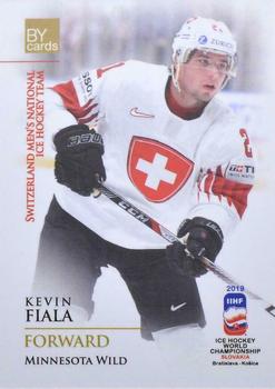 2019 BY Cards IIHF World Championship #SUI/2019-15 Kevin Fiala Front