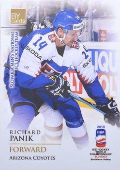 2019 BY Cards IIHF World Championship #SVK/2019-14 Richard Panik Front