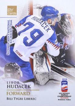 2019 BY Cards IIHF World Championship #SVK/2019-24 Libor Hudacek Front