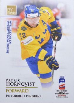 2019 BY Cards IIHF World Championship #SWE/2019-22 Patric Hornqvist Front