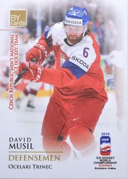 2019 BY Cards IIHF World Championship #CZE/2019-05 David Musil Front