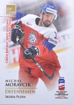 2019 BY Cards IIHF World Championship #CZE/2019-07 Michal Moravcik Front