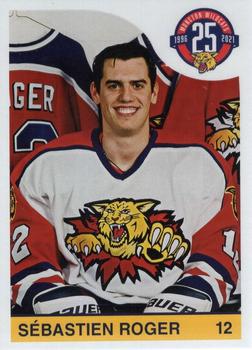 2021-22 Moncton Wildcats (QMJHL) Top-25 All-Time #6 Sebastien Roger Front