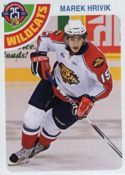 2021-22 Moncton Wildcats (QMJHL) Top-25 All-Time #15 Marek Hrivik Front