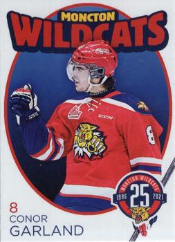 2021-22 Moncton Wildcats (QMJHL) Top-25 All-Time #18 Conor Garland Front