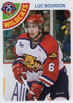 2021-22 Moncton Wildcats (QMJHL) Top-25 All-Time #21 Luc Bourdon Front