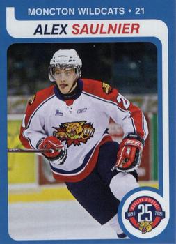 2021-22 Moncton Wildcats (QMJHL) Top-25 All-Time #26 Alex Saulnier Front