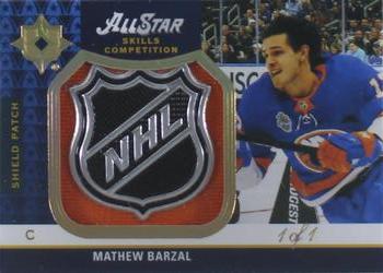 2020-21 Upper Deck Ultimate Collection #SSP-MB Mathew Barzal Front