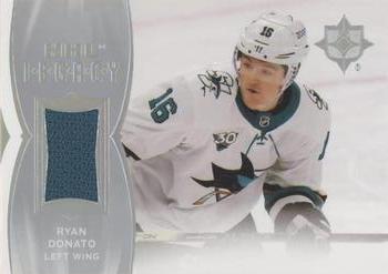 2020-21 Upper Deck Ultimate Collection - NHL Legacy #L-RD Ryan Donato Front