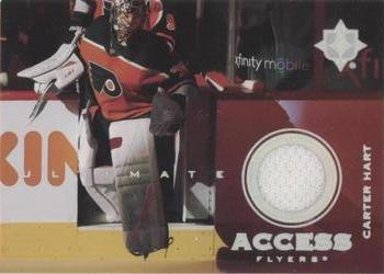 2020-21 Upper Deck Ultimate Collection - Ultimate Access Jersey #UA-CH Carter Hart Front